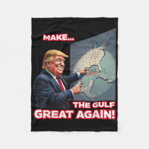Trump Americas Golf Mexiko Präsident Trump Fleecedecke