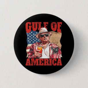 Trump Americas Golf Mexiko Präsident Trump Sombrer Button
