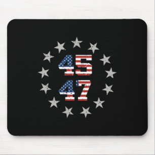 Trump Americas Gulf Mexiko Präsident Trump 45 47 O Mousepad