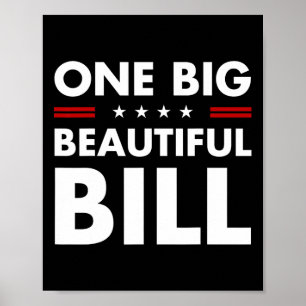 Trump Amerika Ein Großer Schöner Rechnung Trump Gr Poster