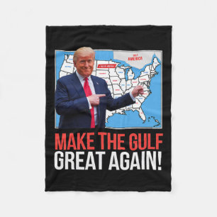 Trump Amerikas Golf-Mexiko-Präsident Trump Golf A Fleecedecke