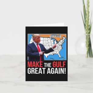 Trump Amerikas Golf-Mexiko-Präsident Trump Golf A Karte