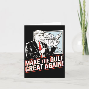 Trump Amerikas Golf-Mexiko-Präsident Trump Golf A Karte