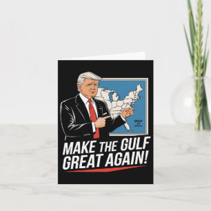 Trump Amerikas Golf-Mexiko-Präsident Trump Golf A Karte