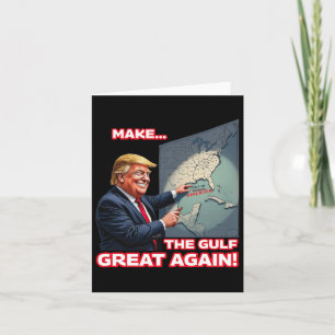 Trump Amerikas Golf-Mexiko-Präsident Trump Karte