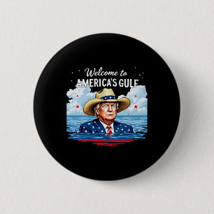 Trump Amerikas Golf-Mexiko-Präsident Trump mit S Button