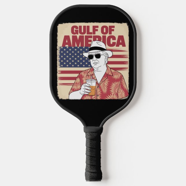 Trump Amerikas Golf-Mexiko-Präsident Trump Pickleball Schläger (Vorderseite)