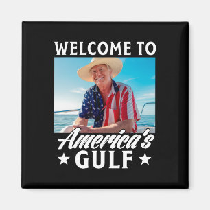 Trump Amerikas Golf-Mexiko-Präsident Trump Somber Magnet
