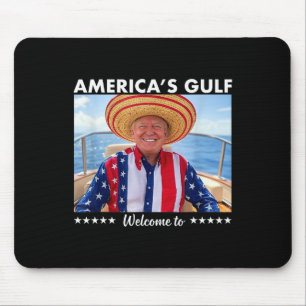 Trump Amerikas Golf-Mexiko-Präsident Trump Somber Mousepad