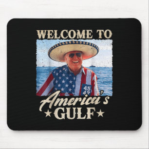 Trump Amerikas Golf-Mexiko-Präsident Trump Somber Mousepad