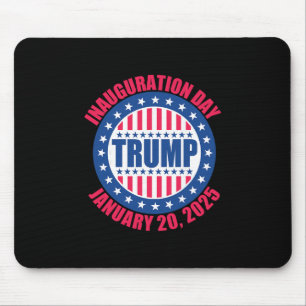 Trump Amtseinführungsfeier 2025 USA Patriotisch Ja Mousepad