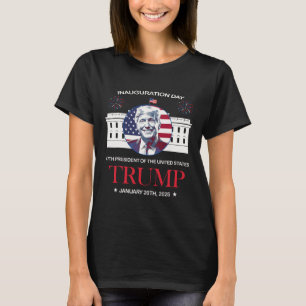 Trump Amtseinführungstag 2025 Trump 47 Trump Gewon T-Shirt