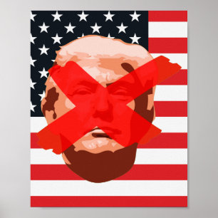 Trump Amtsenthebungs-Party Poster