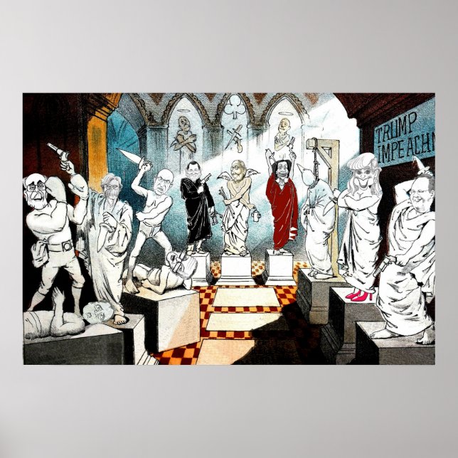 Trump-Amtsenthebungsverfahren Poster (Vorne)
