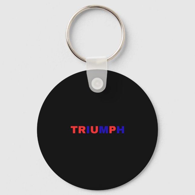 Trump-Anhänger Triumph  Schlüsselanhänger (Vorderseite)
