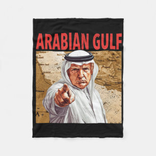 Trump Arabischer Golf 2025 Der sonnige Trump-Golf Fleecedecke