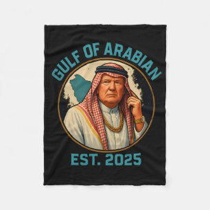 Trump Arabischer Golf 2025 Der sonnige Trump-Golf  Fleecedecke