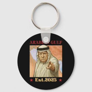 Trump: Arabischer Golf 2025 - Funny Trump Golf of Schlüsselanhänger