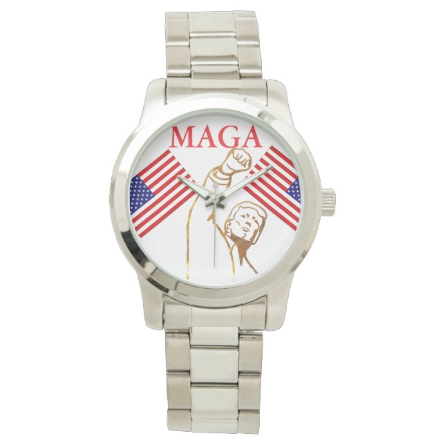 TRUMP ARMBANDUHR (Vorderseite)