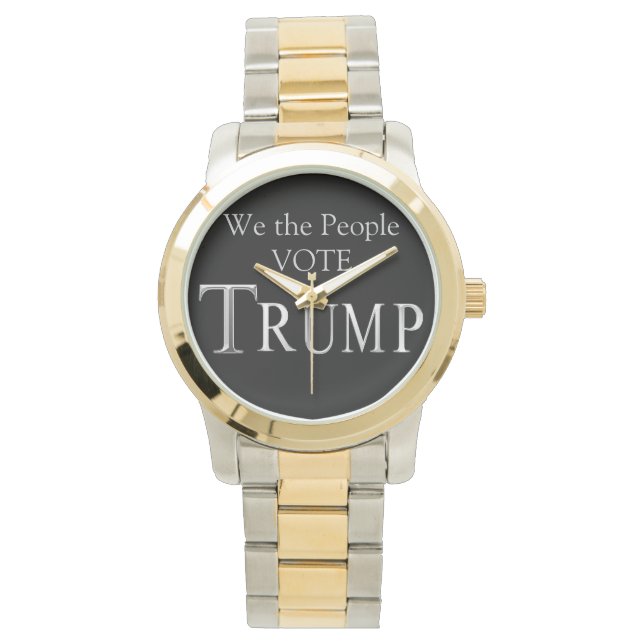 TRUMP ARMBANDUHR (Vorderseite)