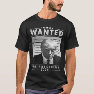 Trump Arrest Mugshot T - Shirt