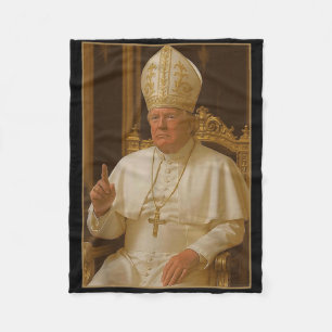 Trump As Vatican Church Pope Trump Funny Vatican C Fleecedecke