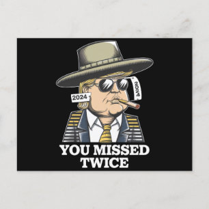 Trump Attentat Versuch Trump 2024 Sie vermisst Postkarte