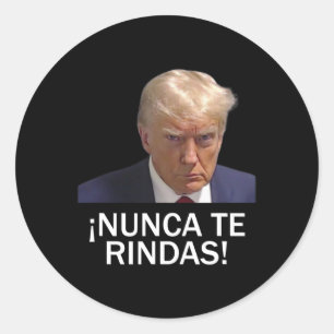 Trump-August 2023 übergeben Runder Aufkleber