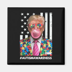 Trump-Autismus-Bewusstsein für Trump-Autismus _2 Magnet