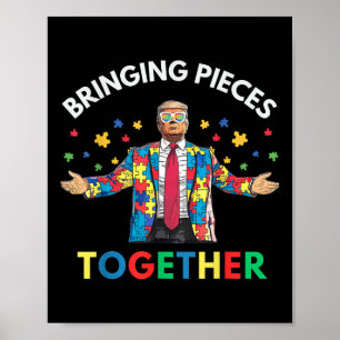 Trump-Autismus-Bewusstsein für Trump-Autismus Poster