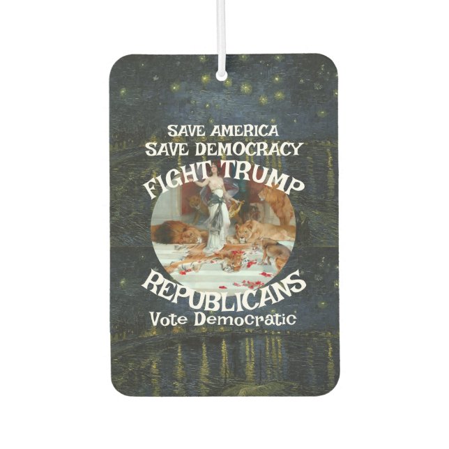 Trump Autolufterfrischer (Vorderseite)