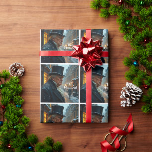 Trump Bah Humbug Geschenkpapier