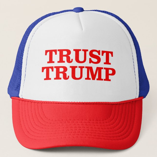 Trump Ball Cap Truckerkappe (Vorderseite)