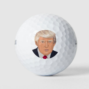 Trump Balls Golfball