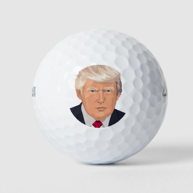 Trump Balls Golfball (Vorderseite)