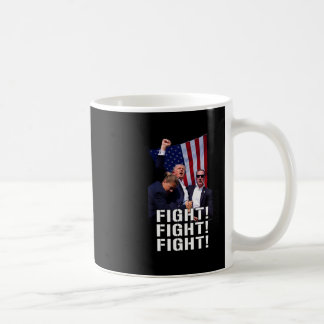 Trump ballte kämpferisch die Faust Bete für Trump Kaffeetasse