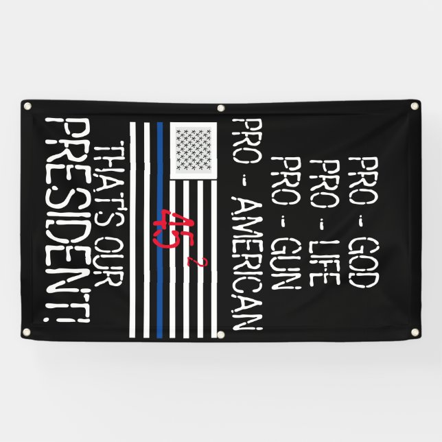 Trump Banner (Horizontal)