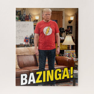 Trump Bazinga Lustiger Gotcha-Meme Puzzle
