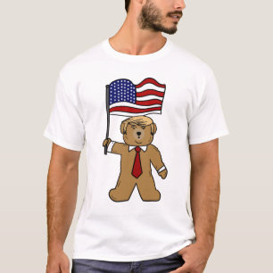 Trump Bear Funny Political Animal Design T-Shirt