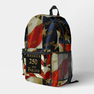 TRUMP BEDRUCKTER RUCKSACK