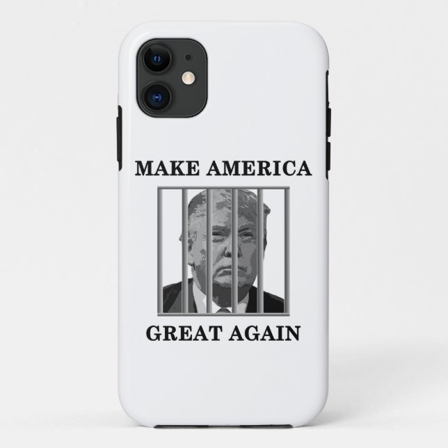 Trump Behind Bars Case-Mate iPhone Hülle (Rückseite)