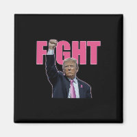 Trump Bekämpfe Brustkrebs-Bewusstsein Rosa Band An