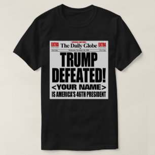 Trump besiegt Fake-Zeitung 2020 - Fügen Sie Ihren T-Shirt