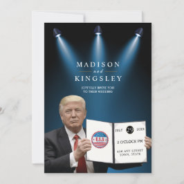 Trump Best 💍 Patriot Wedding Einladung