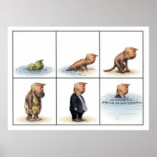 Trump besucht Houston Poster
