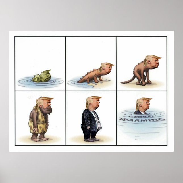 Trump besucht Houston Poster (Vorne)