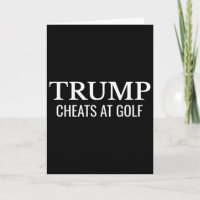 Trump betrügt beim Golfen – Lustiger politischer P