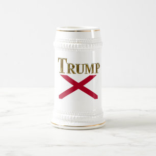 TRUMP BIERGLAS