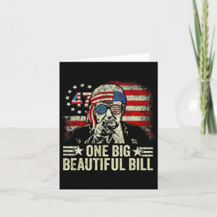 Trump Big Bill One Big Beautiful Bill Funny Politi Karte