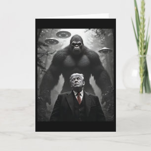 Trump Bigfoot Ufo Alien Begegnung Besuchs Verschwö Karte